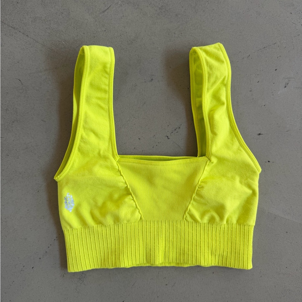 FP Movement by Free People chartreuse Sports Bra